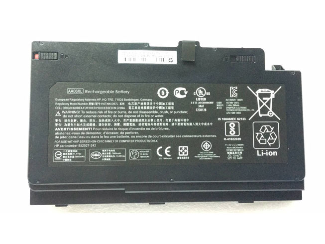 Batería para HP ZBook 17 G4 2ZC18ES Z3R03UT