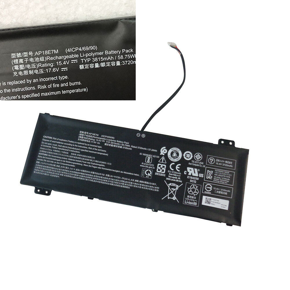 Batería para Acer Nitro An515 54 54W2 Nitro 7 Nitro 5 AN517 51 5