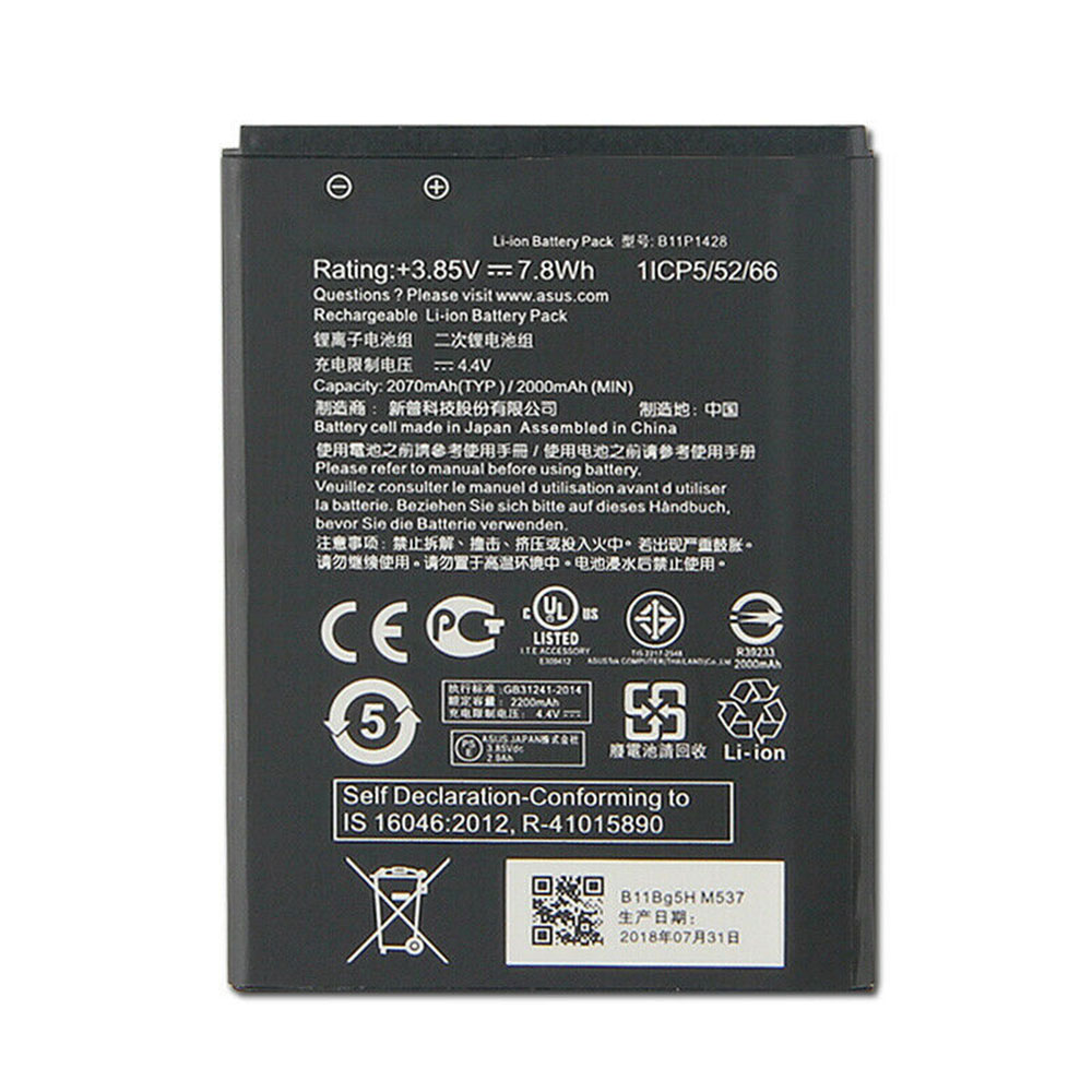Batería para Asus Zenfone 2 Laser ZE500KL ZB452KG X009DB