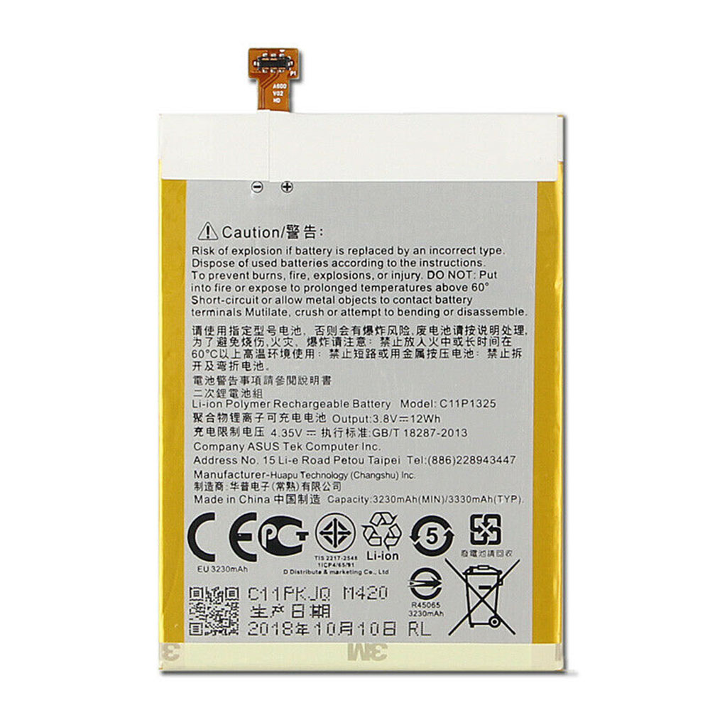 Batería para Asus ZenFone 6 Z6 A600CG T00G A601CG