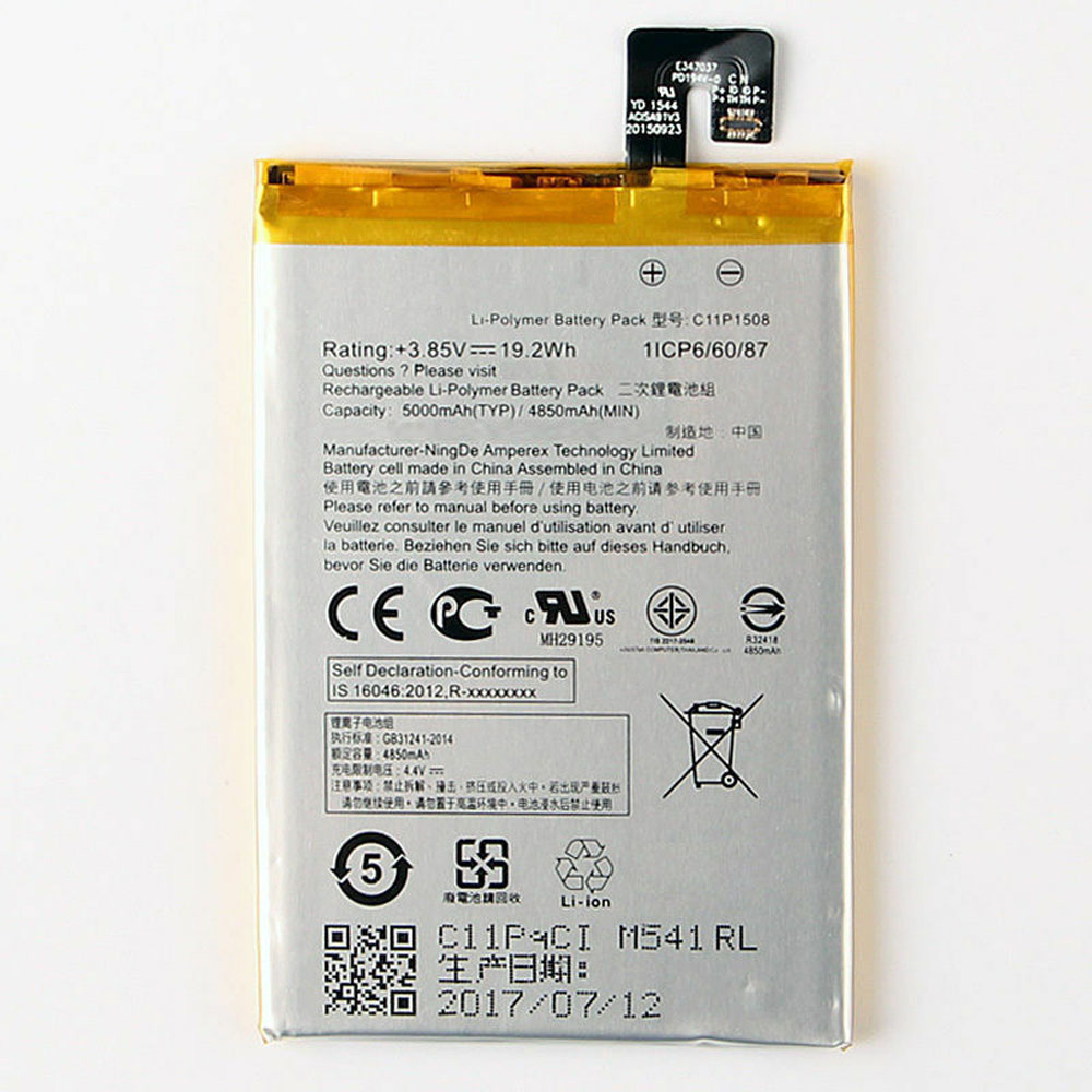Batería para Asus Zenfone max 5000Z C550KL Z010DA Z010DD