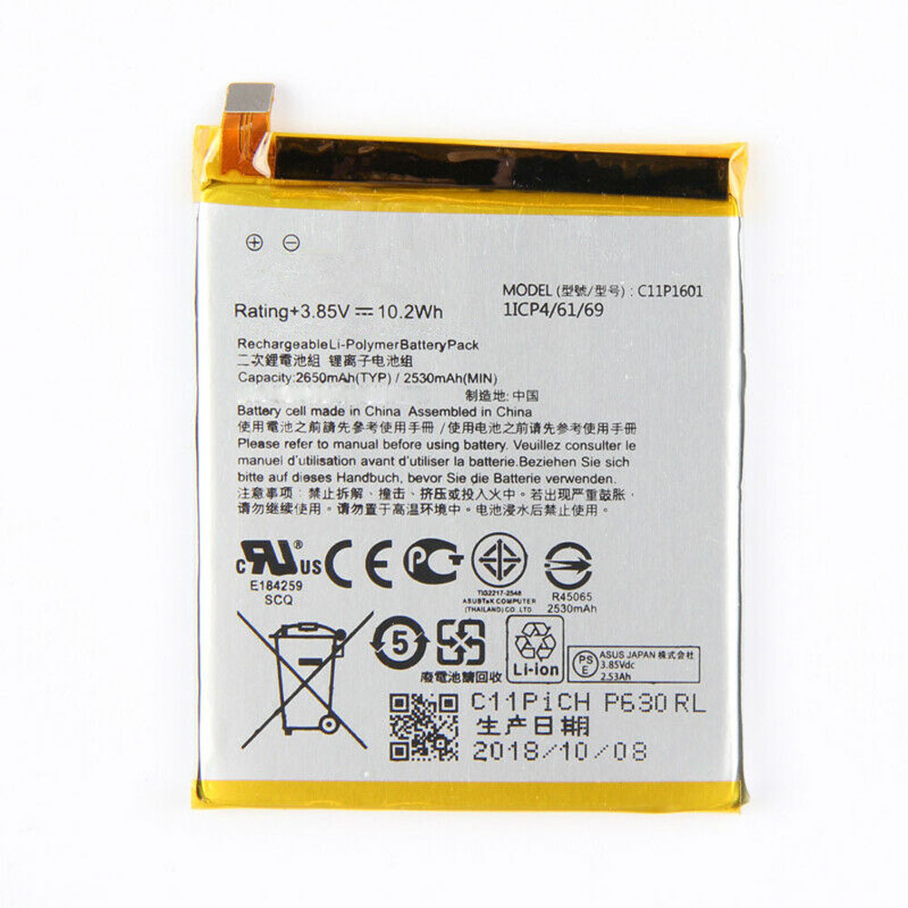 Batería para Asus ZENFONE 3 ZE520KL Z017DA ZB501KL
