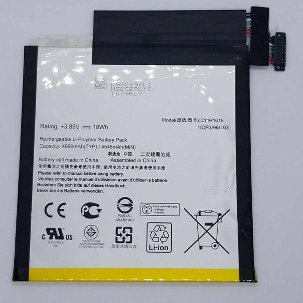 Batería para Asus ZenPad Z8S P00J ZT582KL
