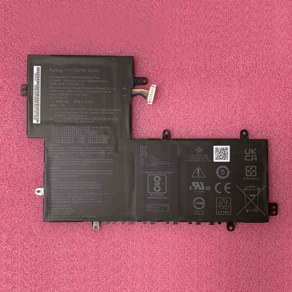 Batería para Asus Chromebook Flip C204MA C214MA C204MA 1A C214MA BU0003