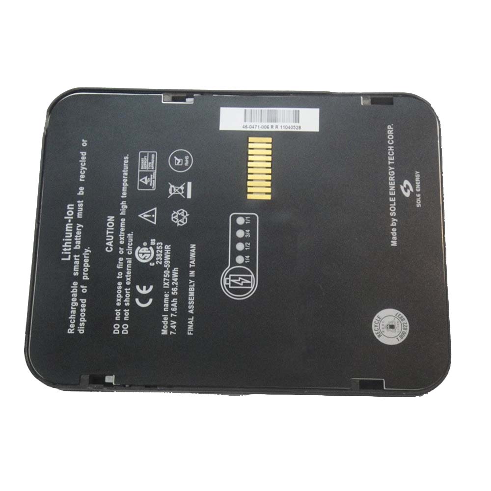 Batería para Itronix IX750 MR 1 GoBook MR 1 Series