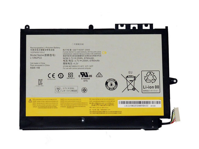 Batería para Lenovo MIIX2 3 10 Series
