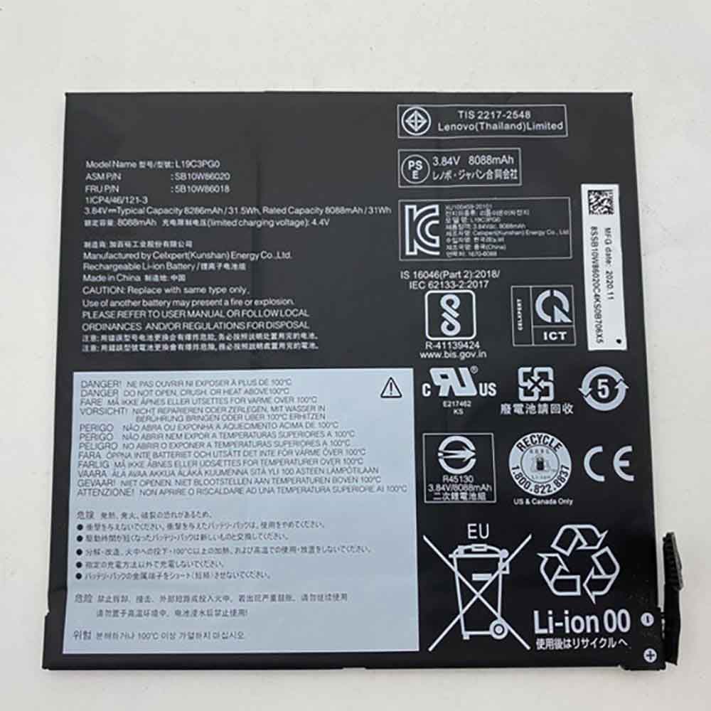 L19C3PG0 batería