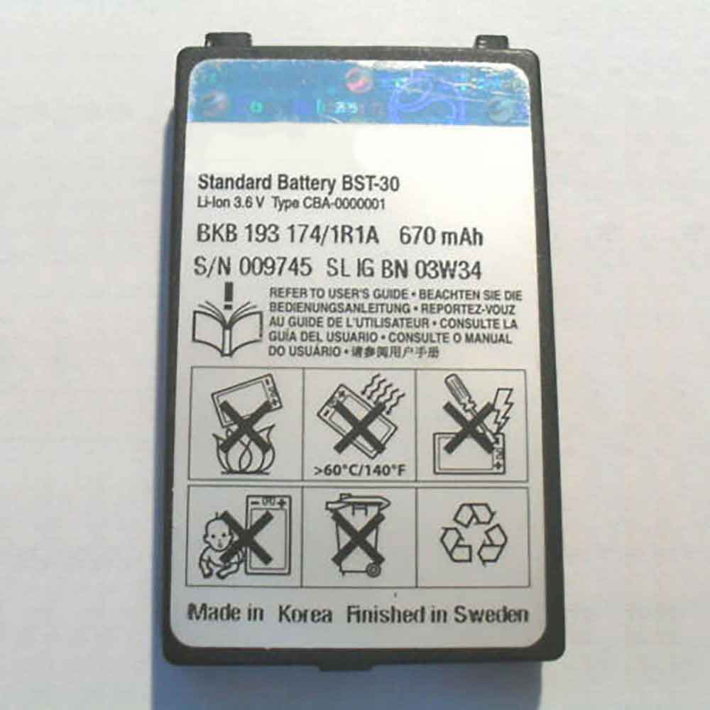 Batería para Sony Ericsson T226 T290 T237 T230 Z500 K700 Z200