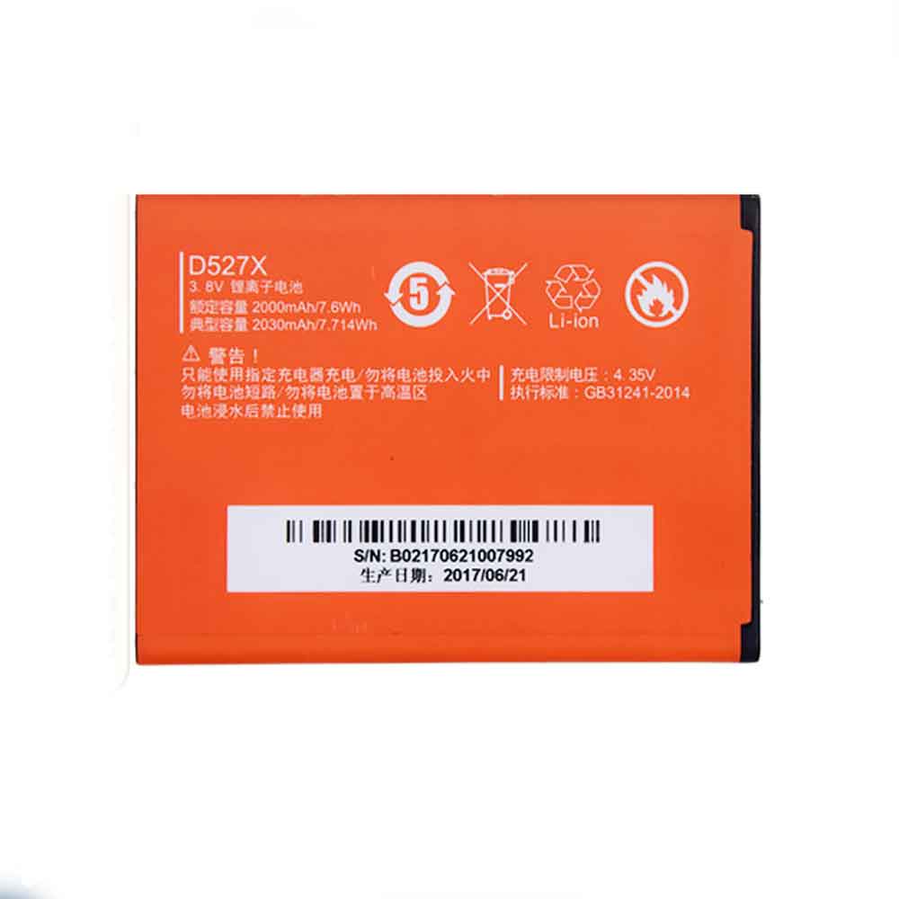 Batería para Green Orange T3 T5 D5277CT D5287CT