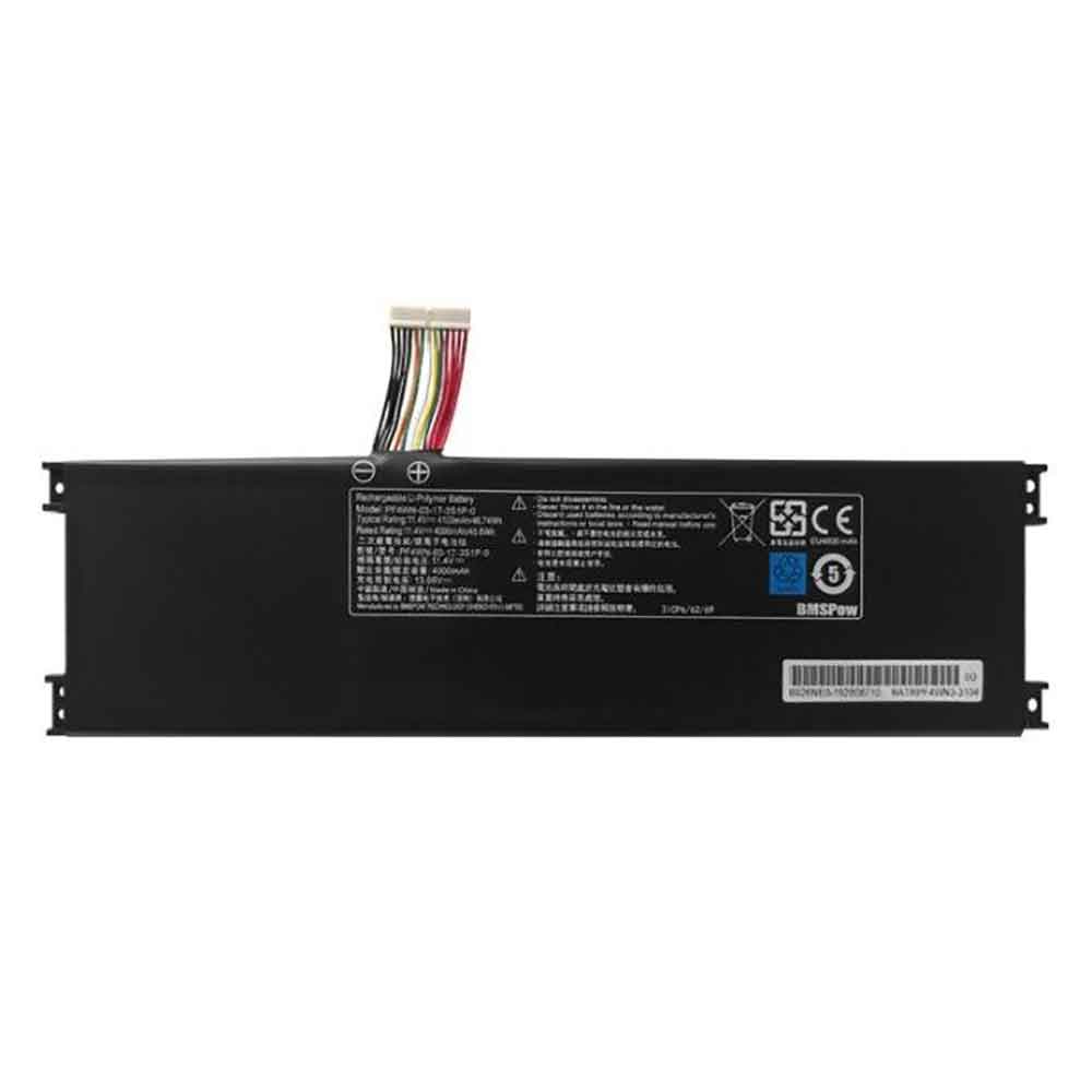 Batería para Getac U43E1 U43S1 U47T1 M141 (DF113)