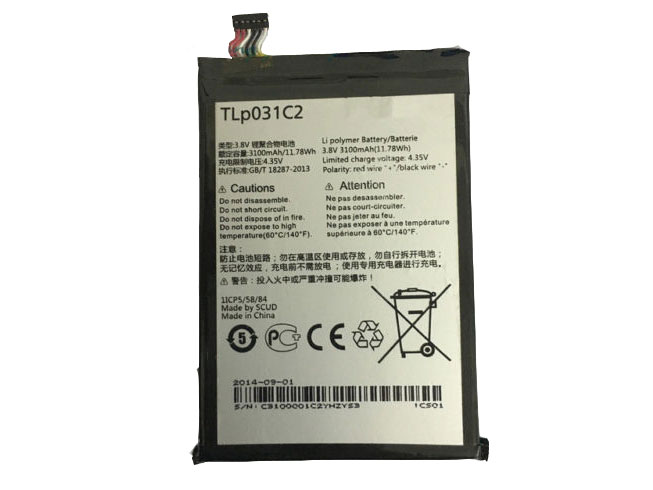 Batería para Alcatel One Touch Hero 2 OT 8030 OT 8030B