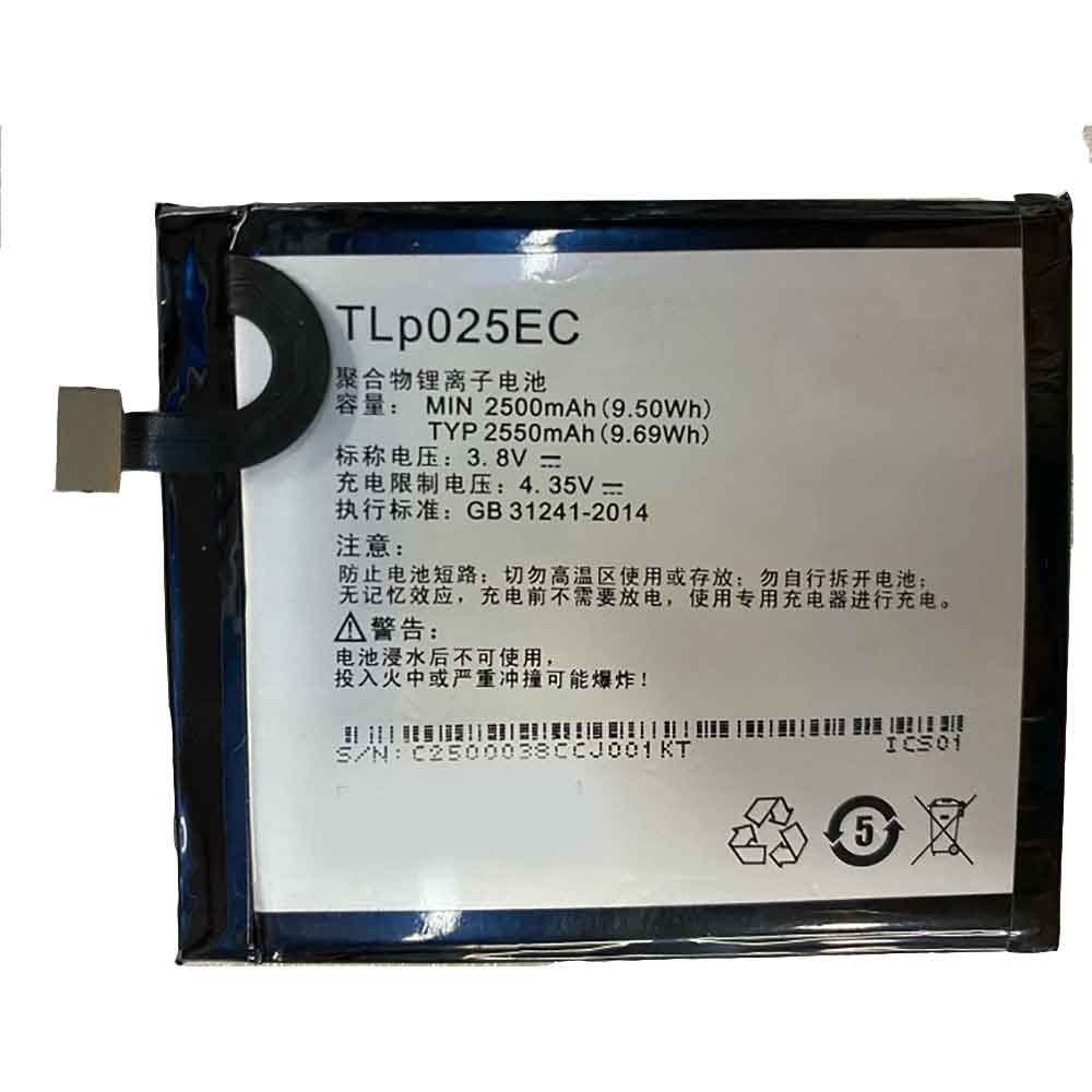 Batería para Alcatel TLp025EC