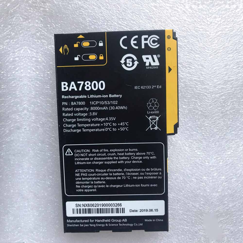 BA7800 batería