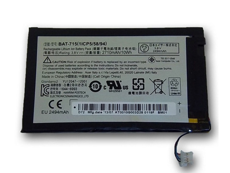 Batería para Acer Iconia Tab B1 B1 710 Tablet