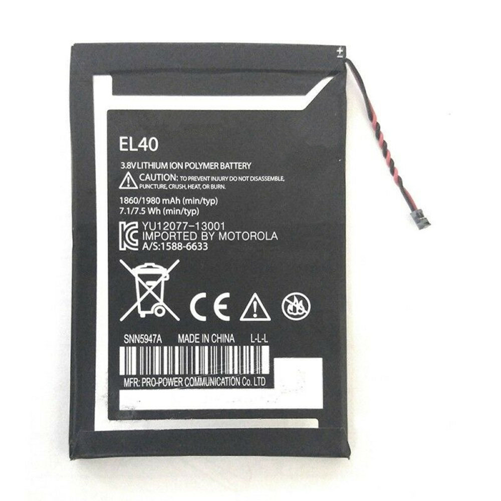 Batería para Motorola E 1st Gen XT1021 XT1022 XT1025 XT830C