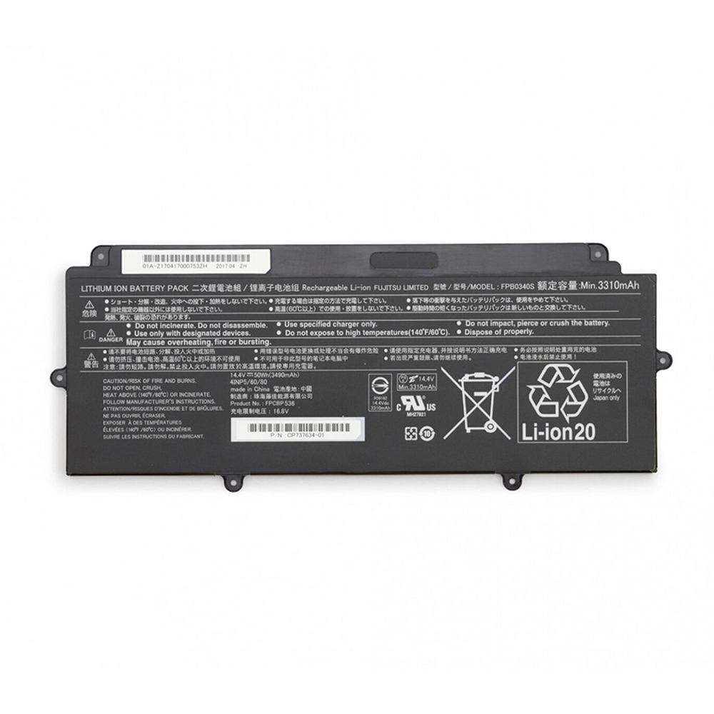 Batería para Fujitsu U937 U938 U939 U939X U9310 U9311X