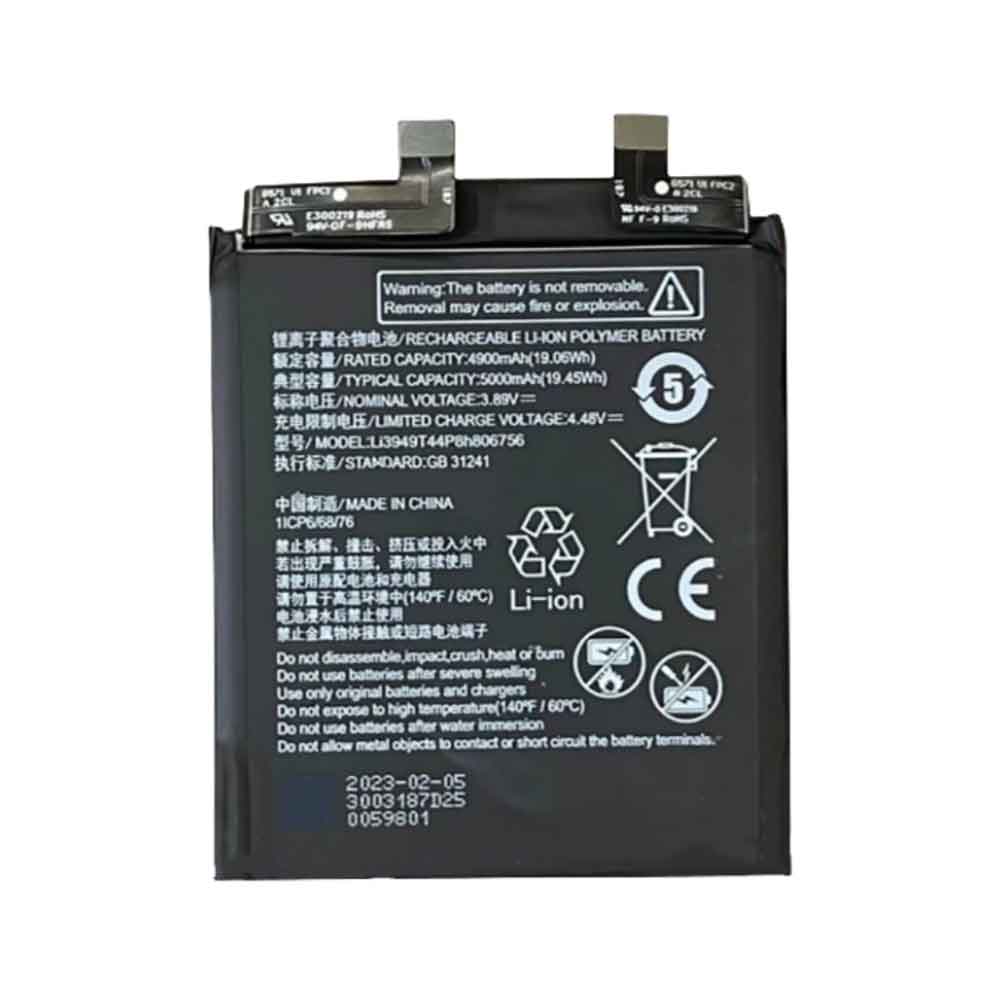 Li3949T44P8h806756 batería