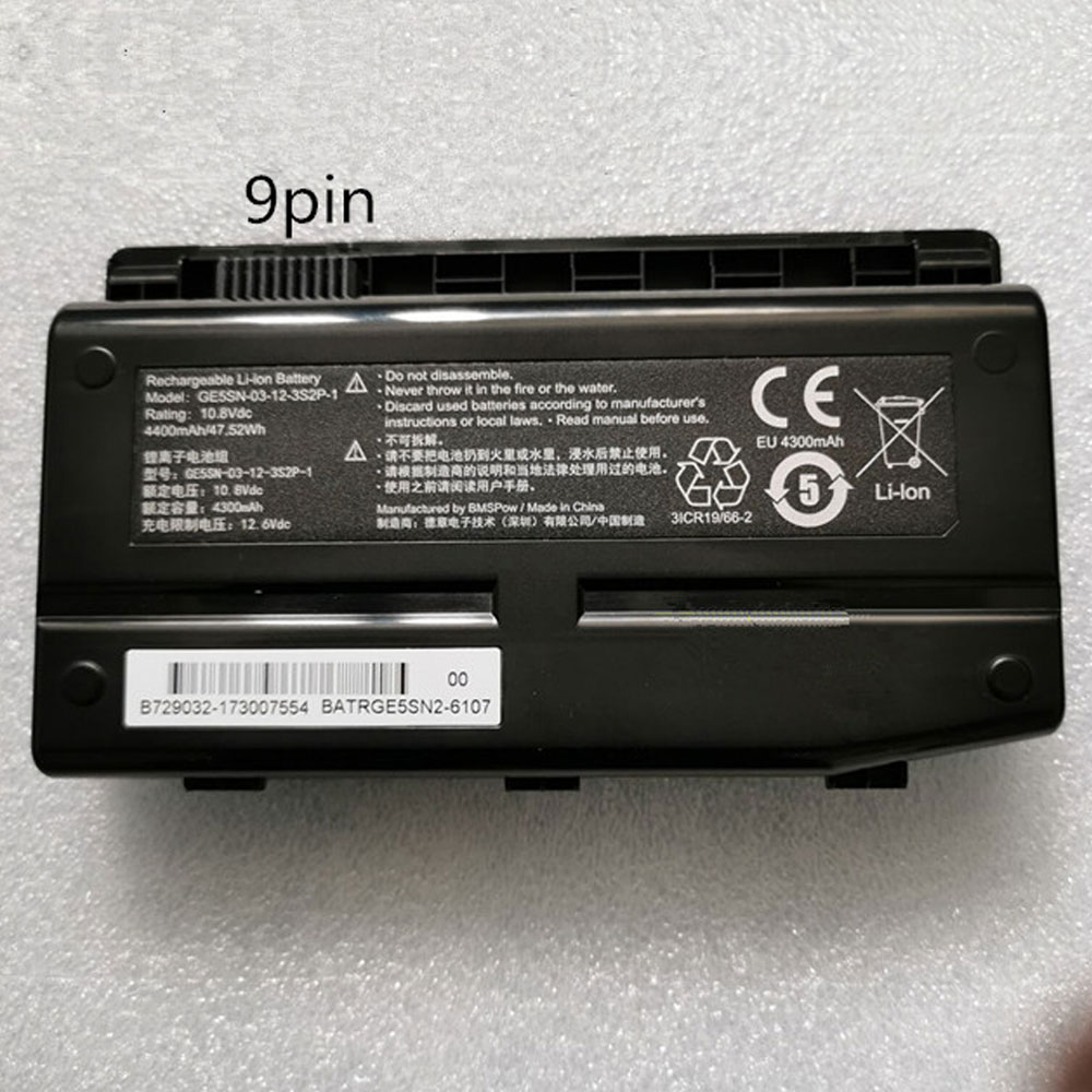 GE5SN-00-01-3S2P-1 batería